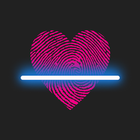 ikon Love tester oleh sidik jari