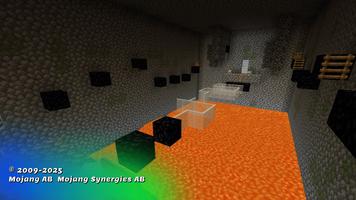 parkour maps for minecraft pe Poster