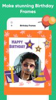 Happy Birthday Photo Frame capture d'écran 1