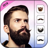 Men Hair Style, Mustache, Beard :Men Photo Editor icon