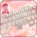 Rose Gold Keyboard Theme