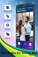 Video Ringtone on Incoming Call Cartaz