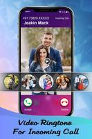 Video Ringtone on Incoming Call imagem de tela 1