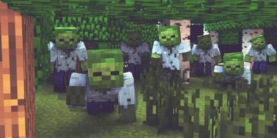 Zombie apocalypse in minecraft स्क्रीनशॉट 1