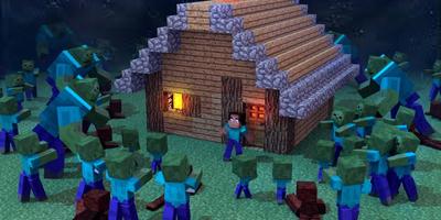 Zombie apocalypse in minecraft स्क्रीनशॉट 2