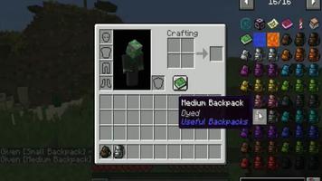 Backpack for minecraft mods capture d'écran 3