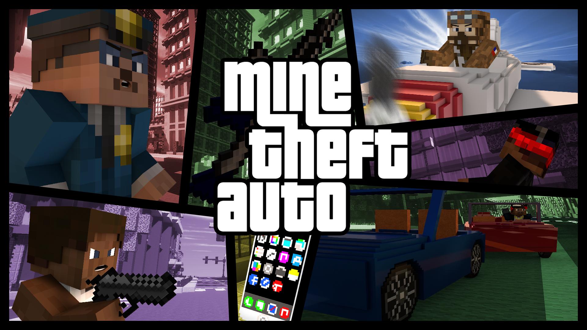 Gta 5 no minecraft фото 13