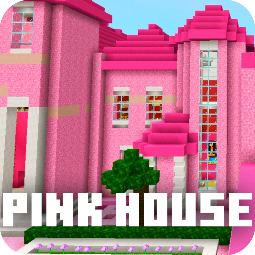 Pink house for minecraft
