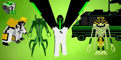 Mod Ben Alien for MCPE poster