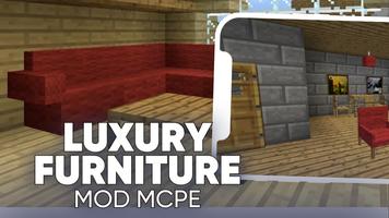 Luxury Furniture mod for MCPE Affiche