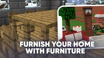 Luxury Furniture mod for MCPE capture d'écran 2