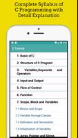 Learn C Programming  App تصوير الشاشة 1