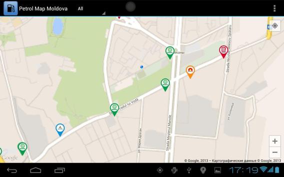 Petrol Map Moldova تصوير الشاشة 2