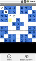 Sudoku quotidien gratuit capture d'écran 1