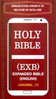 Bible EXB, Expanded Bible (English) poster