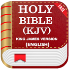 Bible KJV, King James Version English Free icône