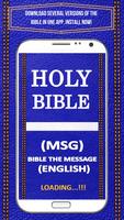 Bible (MSG) The Message English Free ảnh chụp màn hình 1