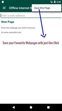Offline Internet Browser screenshot 1