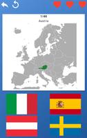 Countries of Europe - maps, fl capture d'écran 1