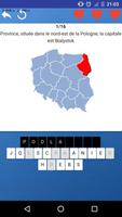 Provinces de Pologne (quiz,tes Affiche