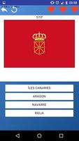 Provinces d'Espagne - test, drapeaux, cartes capture d'écran 1