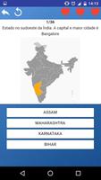 Estados da Índia - mapas, capi imagem de tela 1