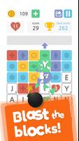 Words & Blocks Cartaz