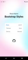 React Native Bootstrap Styles plakat