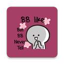 BB never tell stickers App for WhatsApp APK