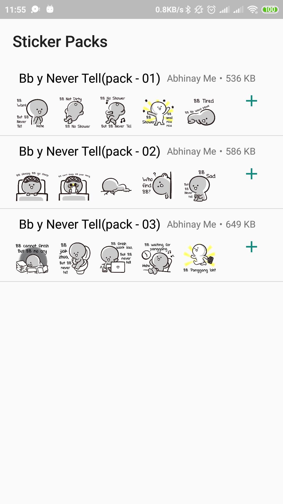 Bb Never Tell Stickers App For Whatsapp For Android Apk Download