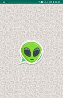 Alien Stickers ポスター