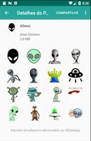 Alien Stickers capture d'écran 2