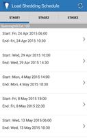 Loadshedding স্ক্রিনশট 2
