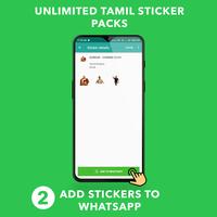 Tamil Stickers For WhatsApp : Viswasam, New Year capture d'écran 1