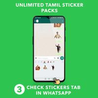 Tamil Stickers For WhatsApp : Viswasam, New Year capture d'écran 2