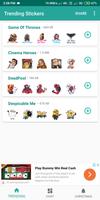 Trending WhatsApp Stickers poster