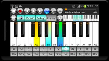 Struny i Fortepian Keyboard screenshot 1