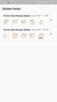 Pom's Alice Kansai - WhatsApp Stickers โปสเตอร์