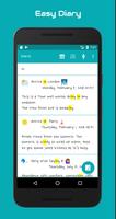 Easy Diary تصوير الشاشة 1