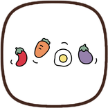 [쁘띠율] 카톡테마-미니 푸드