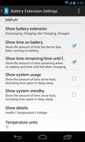 DashClock Battery Extension imagem de tela 3
