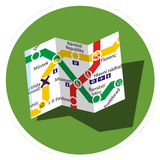 Icona Mappe di trasporto pubblico