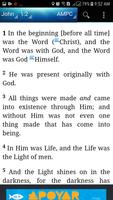 1 Schermata Holy Bible Amplified Classic Edition(AMPC)