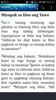 Ang Bag-ong Maayong Balita Biblia Cebuano(RCPV) capture d'écran 1