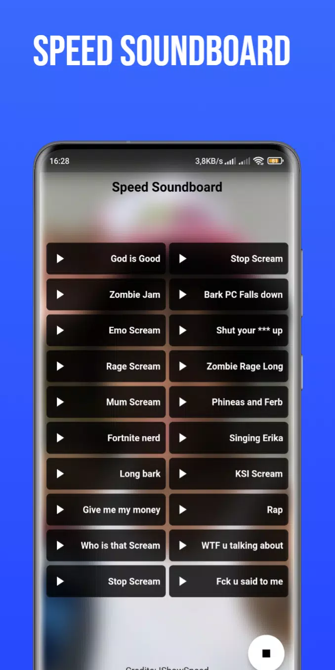 IShowSpeed Soundboard