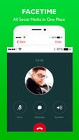 Facetime For Android  Live Video Call advice Affiche