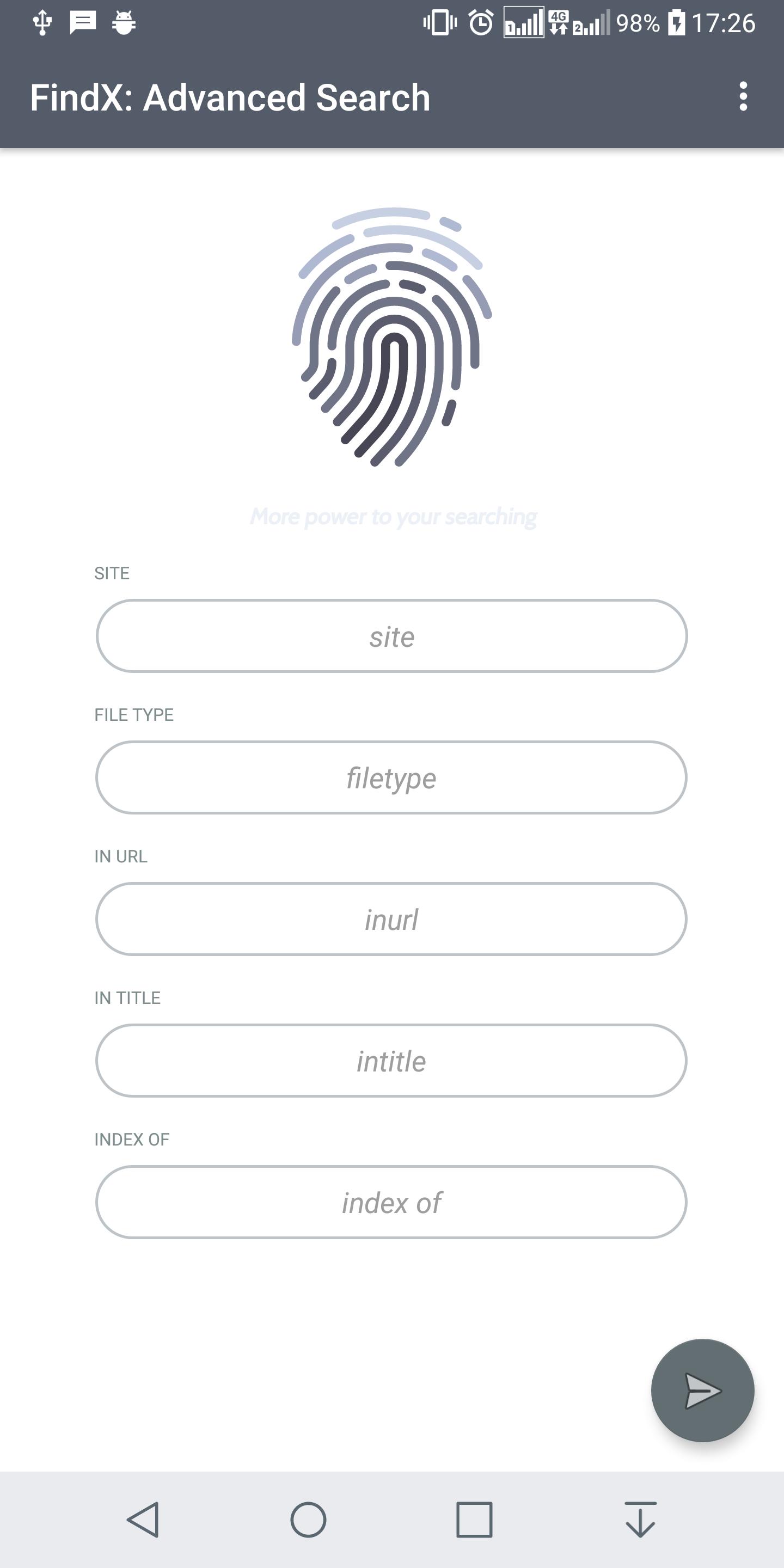 Advanced searching Advanced searching