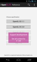 پوستر OpenGL ES Reference