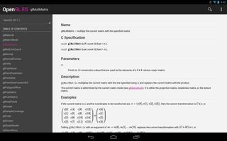OpenGL ES Reference screenshot 2