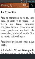 Biblia Dios Habla Hoy - Bible DHH (Spanish) capture d'écran 1